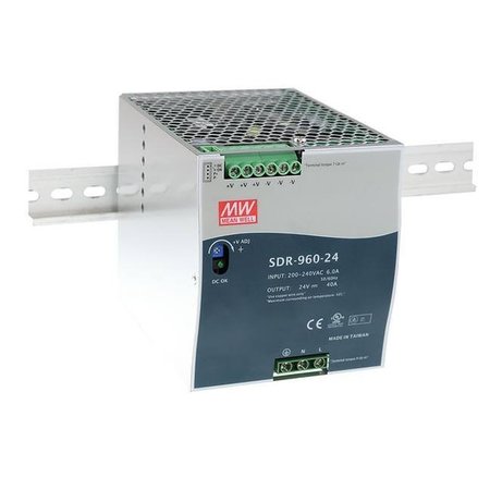 ANTAIRA 960W Single Output Industrial DIN RAIL with PFC Function SDR-960-48